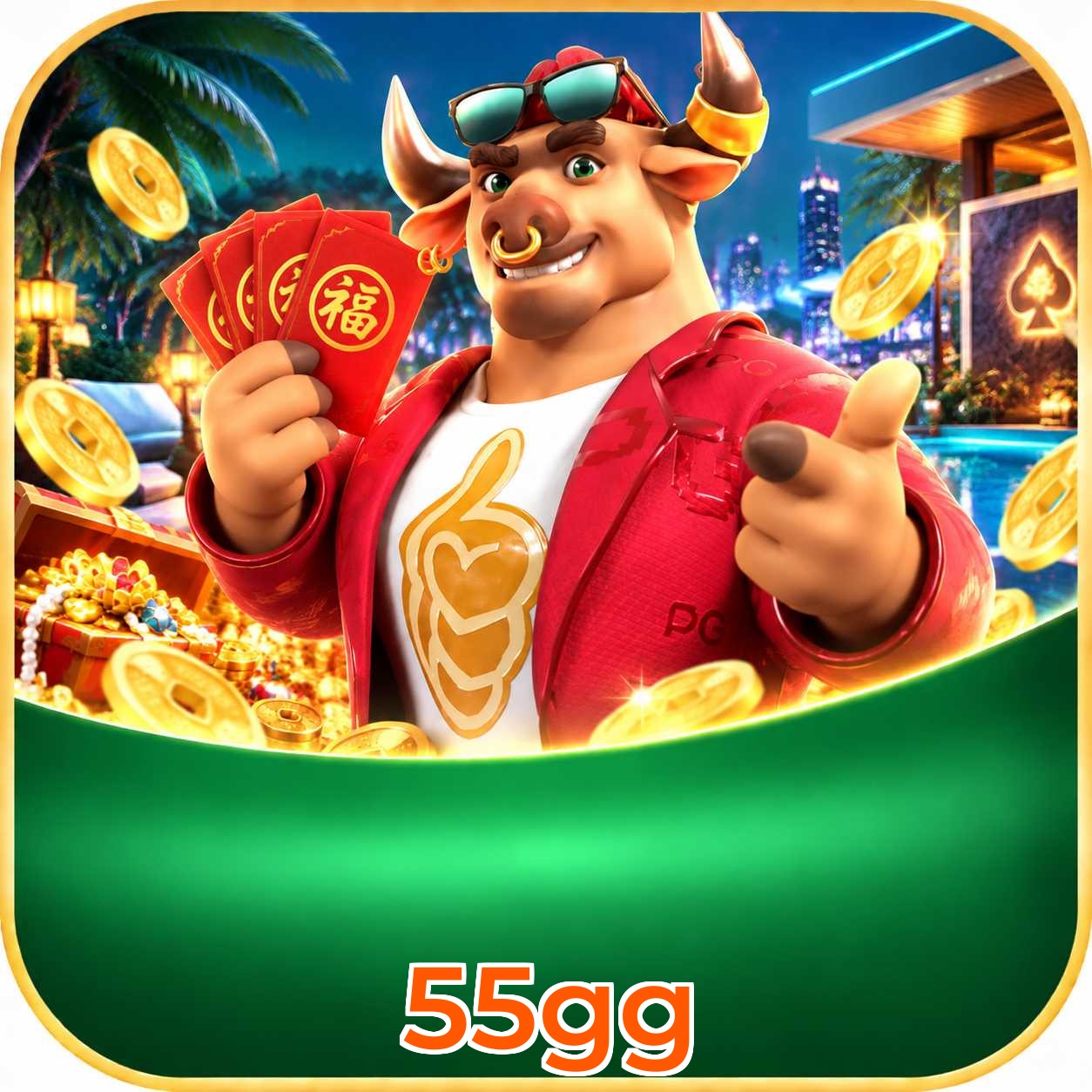 App 55gg com catálogo premium, PIX e suporte 24/7